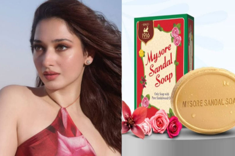 മൈസൂർസോപ്പിന്റെ ചന്ദനസുഗന്ധത്തിന് തമന്നയുടെ മാദകഭംഗി ചേരുമോ.  വിവാദം കൊഴുക്കുന്നു; പ്രതിഷേധവും